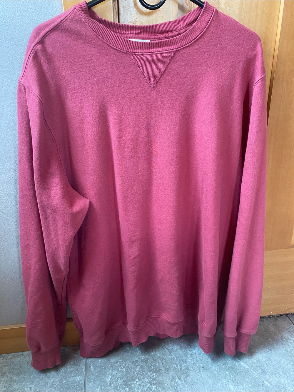 Port and Company Rose Pink Crewneck Sweatshirt